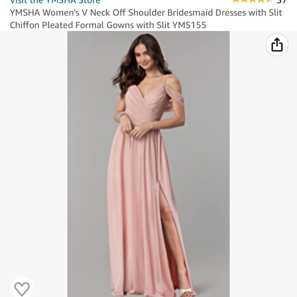 Black bridesmaid dress